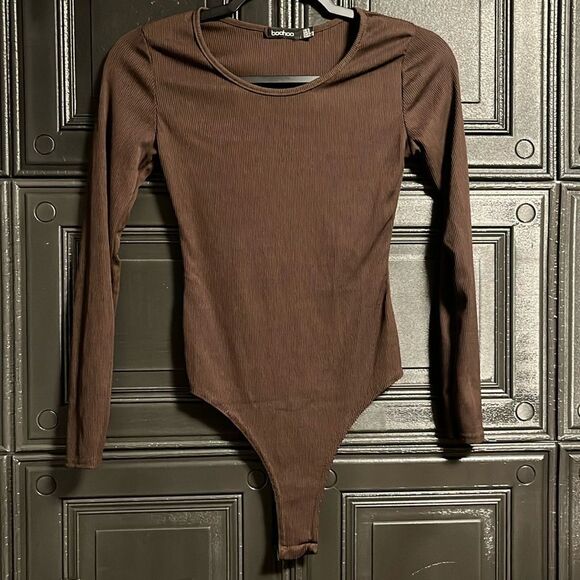 Boohoo ribbed bodysuit - Picture 1 of 3